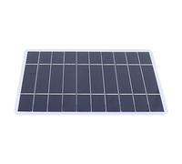 Qcwwy 8W 5V Polycrystalline Solar Panel, High Efficiency PV Module Solar Charger Board Battery Charger with USB Port EVA Lamination for Outdoor Car RV Boat Camping