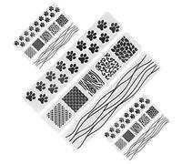 Qcwwy 9Pcs Plastic Embossing Folders Card Making Scrapbooking Paper Craft Tools for Spellbinders Machines School Supplies