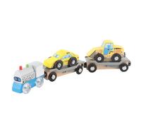 Qcwwy A Set of Permanent Multifunctional Wood Toys for Children over 3 Years, Compatible with the Main Sets of Brand Trains to Improve Creativity and A Parent-son Link