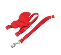 Qcwwy Adjustable Duck Chicken Goose Harness Leash with Nylon Traction | for Outdoor Walking Pet Training