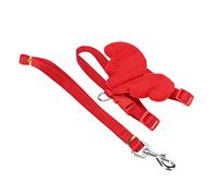 Qcwwy Adjustable Duck Harness, Outdoor Walking Chest Strap for Ducks, Chickens, Geese, Birds, Nylon Supplies (XS)