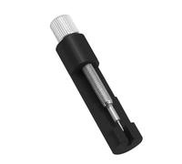 Qcwwy Adjustable Watch Band Adjustment Tool, Stainless Steel Link Removal Kit with Extra Pins for Band Disassembly and Size Adjustment, Quick and Efficient for Various Repair Needs (Black)