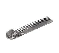 Qcwwy An Elegant Combination of a Skull with Pocket Pocket Money Avoids a Static Hair Hair in Zinc Form (Silver)