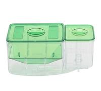 Qcwwy Aquarium Fish Breeder Box Breeding TanksDouble Layer Isolation Incubator for Newborn Injured Small Fish Shrimp Live Bearer Aquarium Hatching Supplies
