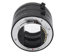 Qcwwy Auto Focus Macro Extension Tube Aluminum Alloy Metal Manual Focus Macro Extension Tube Adapter Ring for E Mount Lenses Supports Autofocus for E Mount Lenses Supports Autofocus