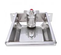 Qcwwy Automatic Water Feeder Trough Bowl Automatic Water Bowl,Thickened Stainless Steel Cattle and Sheep Dispenser for Horse Goat Dog Farm Animals Feeding Supplies