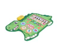 Qcwwy Baby Rawling Interactive Play Mat By Mat Music Children, Early Jazz Dancing Pad Education for Young Children, ABS and Polyester Fiber Optic