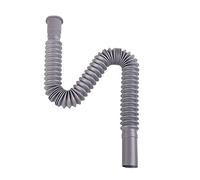 Qcwwy Basin Water Pipe Drain Hose Kit Universal Extendable Replacement Basin Water Pipe Self Closing Large Diameter FlexibleSealing Leakproof Washer Hose Quick Drainage for Wash