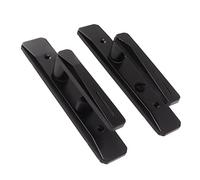 Qcwwy Bathroom Handle Lock Design Reversible Gate Rectangle Plane Interior Door Handle Lock for Office Door Window Hardware Locks (#2)