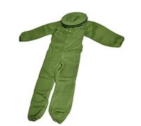 Qcwwy Beekeeping Tools Breathable Mesh for Beekeeper Prevent Bee Stings Ventilated Beekeeping Suit for XXXL Size Green Bee Protective Suit
