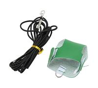 Qcwwy Bird Flight Harness Vest, Artificial Leather Adjustable Suit with Leash for Budgies and Parakeets, Ideal for Outdoor Flight Training (S)