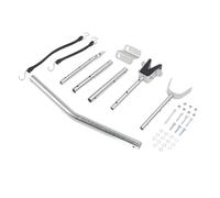 Qcwwy Boat Transom Saver, Metal Durable Outboard Motor Transom Saver, Adjustable 28In To 59In For Most Outboard Engines