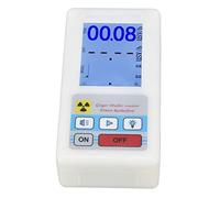 Qcwwy Br-6 Geiger Counter, Abs Material, Easy Reading Nuclear Radiation Detector For Electromagnetic Radiation, Portable For Safety Professionals
