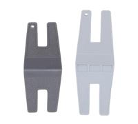 Qcwwy Bulky Seam Jumper, 2PCS Hemming Tool for Seam Aid Rolled Hemmer Foot Sewing Accessories Hump Jumper Sewing Tools for Quilting and Edge Covering Projects