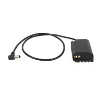 Qcwwy Camera Battery Eliminator Camera Dummy Battery Ac Power Supply Adapter Dummy Coupler Kit Suitable for S5 DC S5 DC S5K S5GK GH6 Digital Safety Protection
