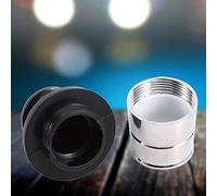Qcwwy Car Lighter Shape Storage Boxes Portable Compact Storage for Pills Small Items with Screw Cover Car Lighter Shape Metal Plastic Container Household