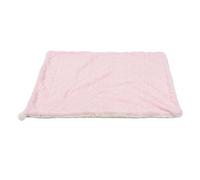 Qcwwy Cat Bed Double Layered Plush Cat Blanket Warm Mat For Indoor Outdoor Pets Washable Cushion For And Dogs Beds Furniture (L)