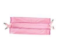 Qcwwy Cat Mesh Hammock Cat Hanging Bed Soft Cloth Breathable Mesh Pet Hammock Under Chair Table Pet Supplies Suitable for Small Apartments Crowded Homes Summer Winter Beds Furniture (L)