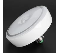 Qcwwy Ceiling Lights Bulb Ceiling Wall E27 Lamp with Human Body Infrared Motion Detection Suitabel for Home Office Corridors Staircases Induction Light 15W LED Sensor Light