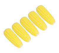 Qcwwy Chew Toys Dog Toys with Sound for Small Medium Large Dogs Interactive Latex Simulation Corn Shape 5Pcs Dog Corn Toy Puppy Teething Chew Dogs