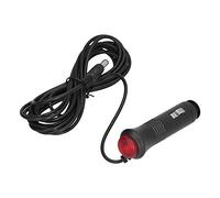 Qcwwy Cigarette Lighter Power Cable Other Cleaning Equipment Lighter Adapter with Switch Button 3 Meters Long Cable for Vehicles Small Electronic Devices Cigarette Power