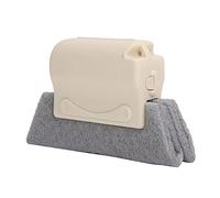 Qcwwy Cleaning Brushes Cleaning Brushes Cleaner Tool for Window Slides Gaps Door Tracks Corners with Removable Washable Scouring Pad Window Grooves Brush Handheld Crevice