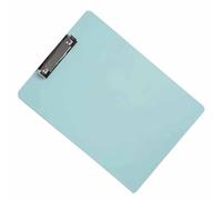 Qcwwy Clipboards School Supplies Foldable Cover with Thickened Sturdy Plastic Surface for Office School Nursing Students A4 Clipboard Document Holder Writing Board Office Supplies (Light Green)