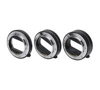 Qcwwy Close Up Extension Rings Manual Focus Macro Extension Tube Adapter Ring for E Mount Lenses Supports Autofocus Aluminum Alloy Metal Macro Tube