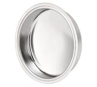 Qcwwy Coffee Machine Parts Insert 2Pcs 51mm Stainless Steel Coffee Maker Back Flush Blind Filter Metal Blind Filter Backflush Disk Replacement for EC680 EC685 Machine Backflush