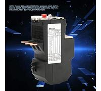 Qcwwy CPN BR2-25 Thermal Overload Relay,690V Insulation Voltage, 7A-10A Rated Current for Electric Motor Protection Power Distribution Controls Appliances