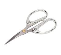 Qcwwy Craft Scissors Other Sewing Embroidery Supplies Ergonomic Handle for Comfortable Grip with Classical Design for Sewing Embroidery DIY Crafts Bonsai Gardening Craft Scissors (Silver)