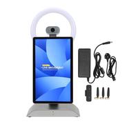 Qcwwy Desktop Live Screen Virtual Monitor Screen Projection Machine Smart Desktop Screen Large Screen Display Screen Display Panel for Live Broadcast, Decorative Lighting Projectors