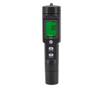 Qcwwy Dissolved Oxygen Meter Abs Material Digital Display Measures Oxygen & Temperature Ideal For Fish Tanks Aquariums And Ponds Garden Recreation (with Backlit)