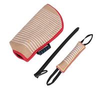 Qcwwy Dog Bite Professional Training Equipment Sleeve Pillow Tug Toy Training Stick, 3Pcs Interactive Protective Agitation Bite Set, for Malinois German Shepherd Mastiff, Made of