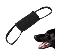 Qcwwy Dog Bite Tug Toy,Tear Proof Cotton Dog Bite Pillow Pull Toy with 2 Strong Handles Chew Puppy Tug of War Training Interactive Play Toys for Medium to Large Dogs