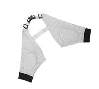 Qcwwy Dog Elbow Brace, Soft Breathable Adjustable Comfortable Dog Front Legs Protector with Buckle Design for Injury Recovery Arthritis and Post Surgery (XL)