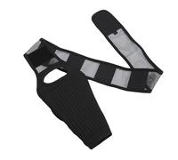 Qcwwy Dog Leg Brace, Adjustable Knee Cap Dislocation Breathable Comfortable Support Braces Dogs Rear Legs Wrap Harness Set for Ligament Injuries Luxating Patella (L)