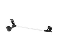 Qcwwy Dog Poop Scooper Long Handle Waste Collection Tool for Easy Poop Pickup No Bending Required with Large Capacity for Grass Gravel Cement Snow