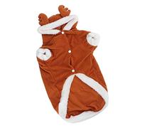 Qcwwy Dog Warm Jacket with Soft Polyester Fabric and Loose Collar for Small Medium Large Breeds Yorkshire Chihuahua Husky Golden Retriever (5XL)
