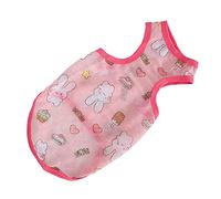 Qcwwy Domestic Animals Non -owners Belos Cartoon Dogs Vest (XL)