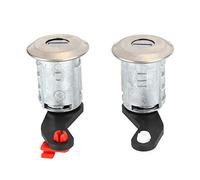 Qcwwy Door Lock Cylinder ABS Material Includes 2 Keys Fits Master 1998 to 2016 Easy Installation Reliable Performance Automotive Exterior Trim