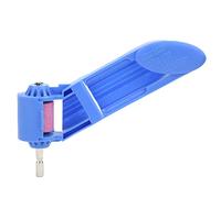 Qcwwy Drill Bit Sharpener Other Power Tool Accessories Machine for Sharpening Twist Iron Bits with Brown Corundum Grinding Wheel for 2 12.5mm Drill Bits Bit Sharpener Portable (Blue)