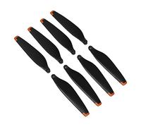 Qcwwy Drone Propellers PC Flexible Wing Vane/Wing Strong Pulling Force for Mini 3 Drone Accessories Perfect for Aerial Photography Model Aviation Accessories (Orange Edges)