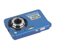 Qcwwy Dv Digital Camcorder, Digital Camera Portable 4K Rechargeable 2.7 Inch Lcd For Photography Compact Camera 48Mp (Blue)