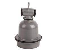 Qcwwy E27 Heat Lamp Holder, Lightweight Waterproof Cermic Aluminum Wick Prevent Heating Lamp Socket Reptile Lamp Heater Cover for Pig House Farming Lighting