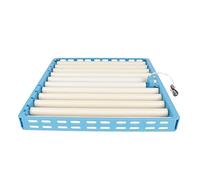 Qcwwy Eggs Incubator Turn Tray Poultry Livestock Egg Rotation Design With Thickened Frame For Poultry Duck Goose Crane Quail Bird Eggs Incubator Turn Tray 360°Roller