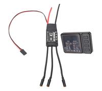 Qcwwy ESC 40A Without High -performance Brooms with a Programming Card for Model Aircraft, Quick Reaction for RC Lovers
