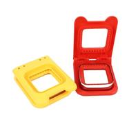 Qcwwy Establish The Brothers to Easily Be Done in Homemade Sandwiches, Square Tools for Lunch at School, 2 Computers