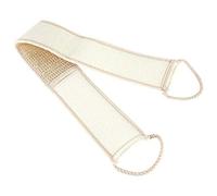 Qcwwy Exfoliating Back Scrubber, Soft Cotton and Linen Bath Tool, Every Area for Men and Women