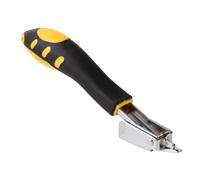 Qcwwy Extraction Tools with Rubber Handle, Stainless Steel Staple Remover for Upholstery, Ergonomic Design for Enhanced Grip and Comfort Heavy Duty Nail Puller